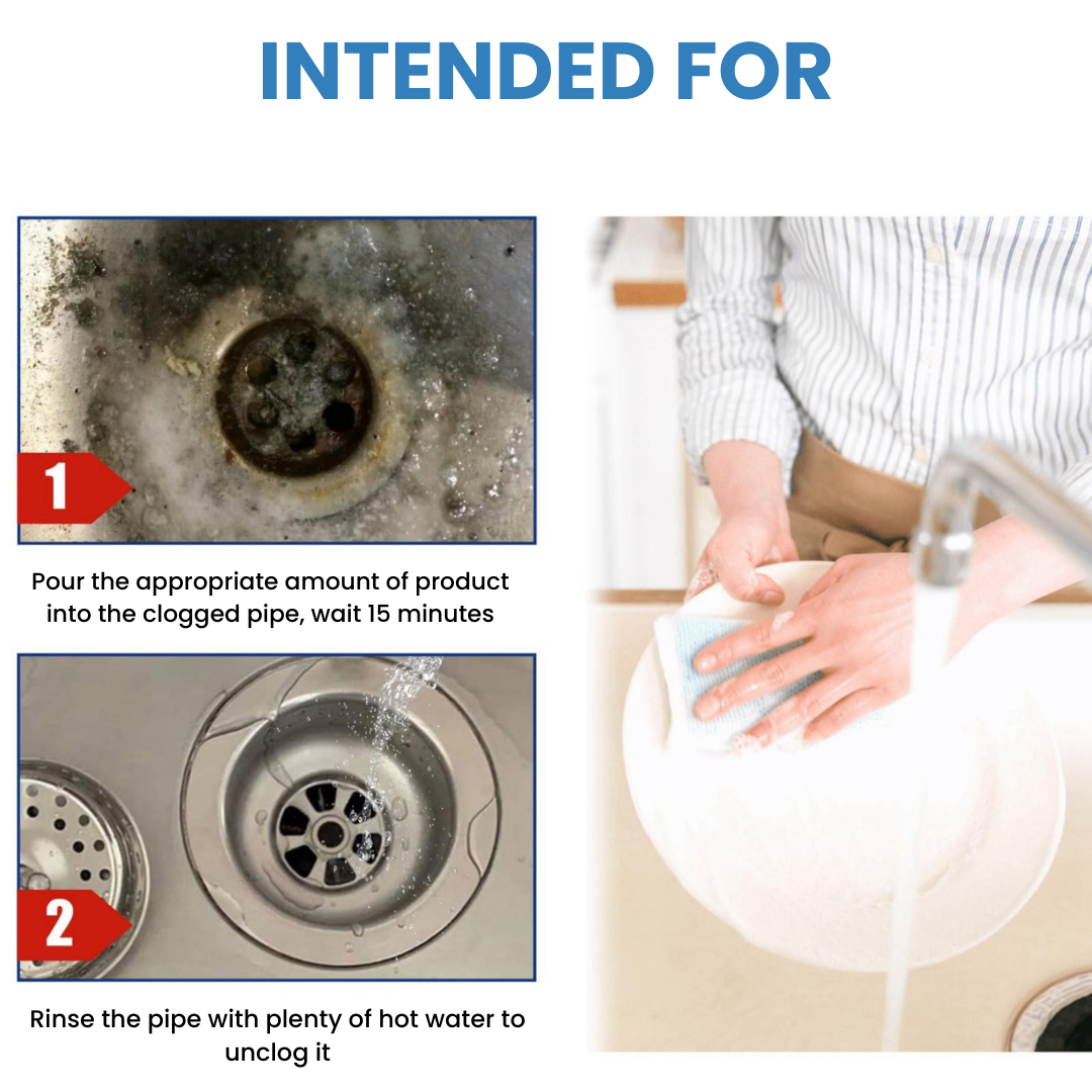 Onefull™  -  Effective Formula for Clogged Pipes